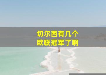 切尔西有几个欧联冠军了啊