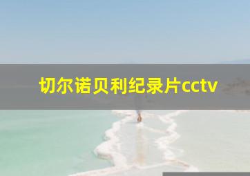 切尔诺贝利纪录片cctv