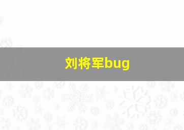 刘将军bug