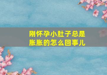 刚怀孕小肚子总是胀胀的怎么回事儿