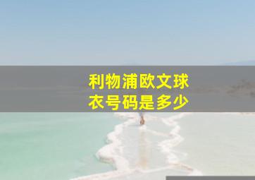 利物浦欧文球衣号码是多少