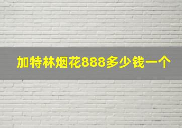 加特林烟花888多少钱一个