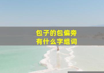 包子的包偏旁有什么字组词