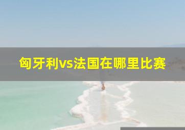 匈牙利vs法国在哪里比赛