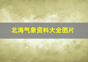 北海气象资料大全图片