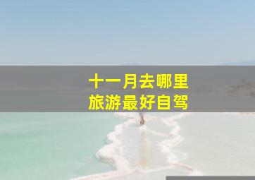 十一月去哪里旅游最好自驾