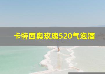 卡特西奥玫瑰520气泡酒