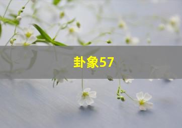 卦象57