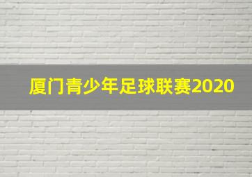 厦门青少年足球联赛2020