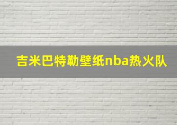 吉米巴特勒壁纸nba热火队