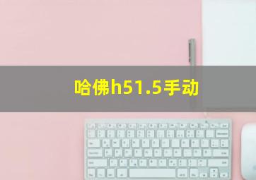 哈佛h51.5手动