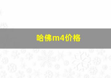 哈佛m4价格