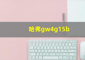 哈弗gw4g15b