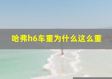 哈弗h6车重为什么这么重