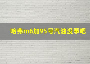 哈弗m6加95号汽油没事吧