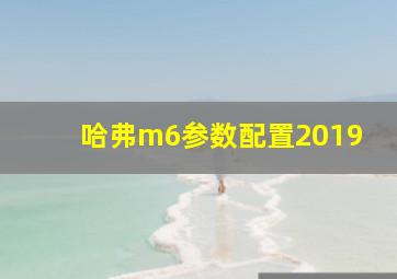 哈弗m6参数配置2019