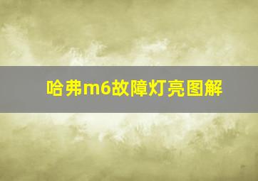 哈弗m6故障灯亮图解