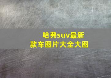 哈弗suv最新款车图片大全大图