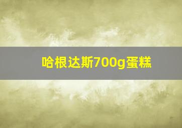 哈根达斯700g蛋糕