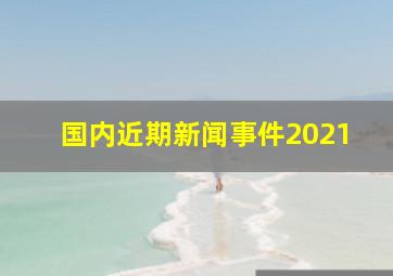 国内近期新闻事件2021