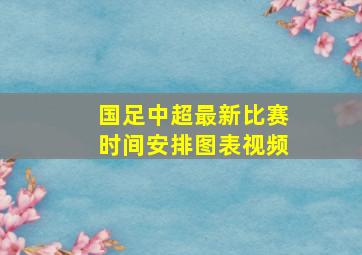 国足中超最新比赛时间安排图表视频