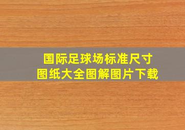 国际足球场标准尺寸图纸大全图解图片下载