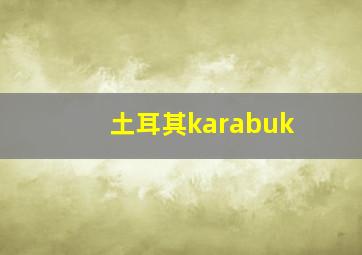 土耳其karabuk