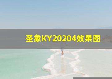 圣象KY20204效果图