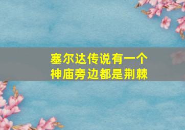 塞尔达传说有一个神庙旁边都是荆棘