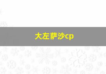 大左萨沙cp