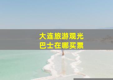 大连旅游观光巴士在哪买票