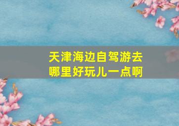 天津海边自驾游去哪里好玩儿一点啊