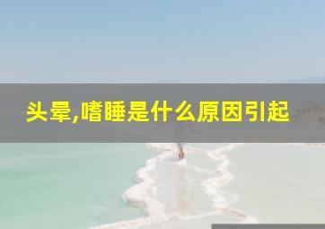 头晕,嗜睡是什么原因引起