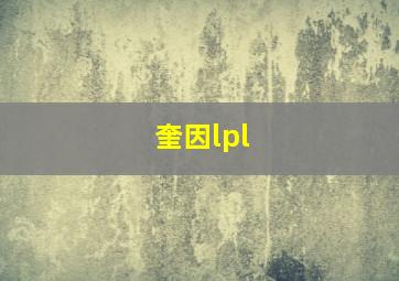 奎因lpl