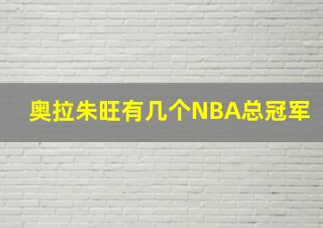 奥拉朱旺有几个NBA总冠军