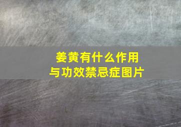 姜黄有什么作用与功效禁忌症图片