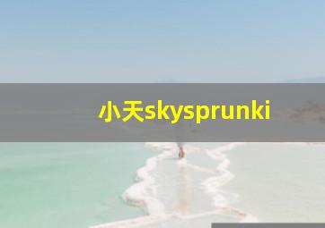 小天skysprunki