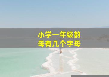 小学一年级韵母有几个字母