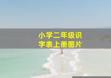 小学二年级识字表上册图片