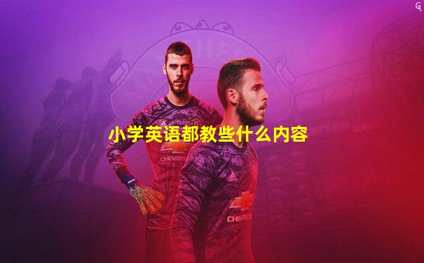小学英语都教些什么内容