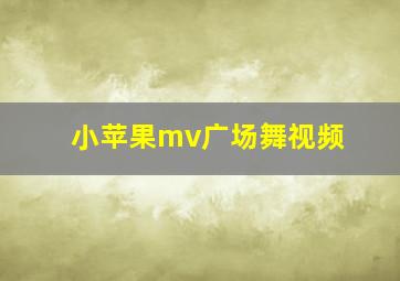 小苹果mv广场舞视频