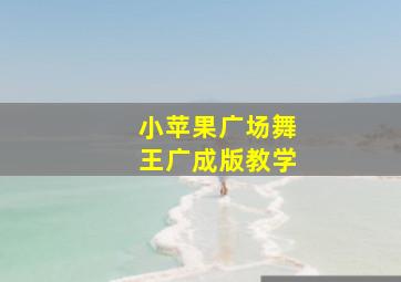 小苹果广场舞王广成版教学