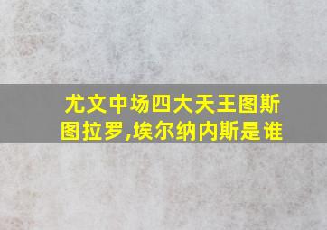 尤文中场四大天王图斯图拉罗,埃尔纳内斯是谁