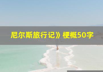 尼尔斯旅行记》梗概50字