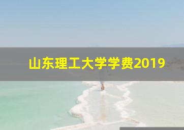 山东理工大学学费2019