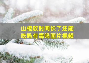 山楂放时间长了还能吃吗有毒吗图片视频