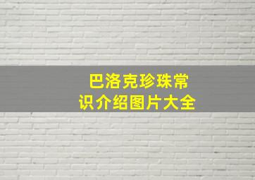 巴洛克珍珠常识介绍图片大全