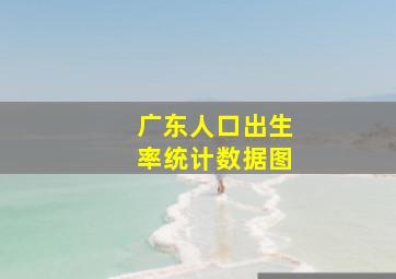 广东人口出生率统计数据图