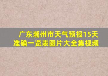 广东潮州市天气预报15天准确一览表图片大全集视频