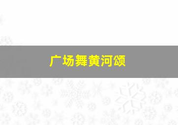 广场舞黄河颂